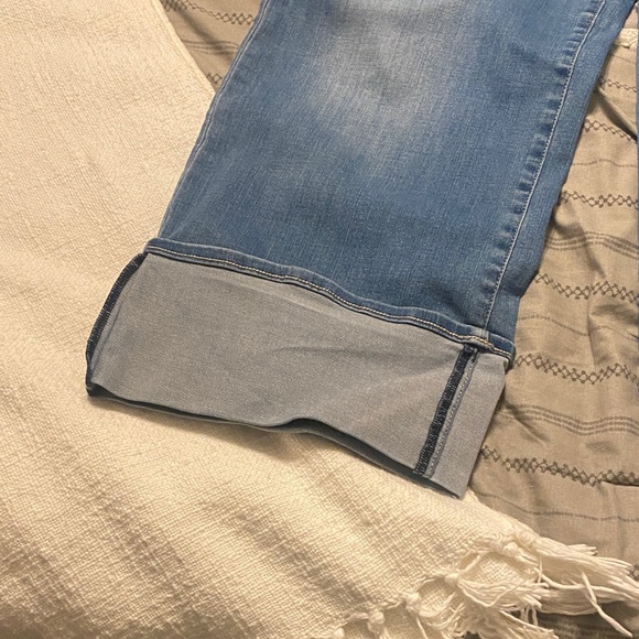 NYDJ Light Blue Flare Jeans - Picture 3 of 5